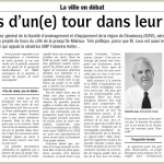 Tribune de Gérard Loux dans les DNA (21/09/10)