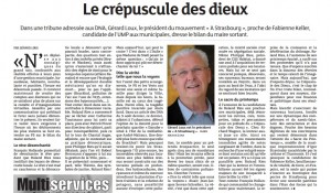 08.10.13.Crépuscule des dieux.Tribune de Gérard Loux